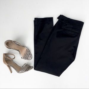 BCBG MaxAzria Black Satin Pants